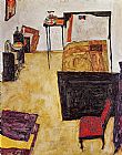 Schiele's Room in Neulengbach by Egon Schiele